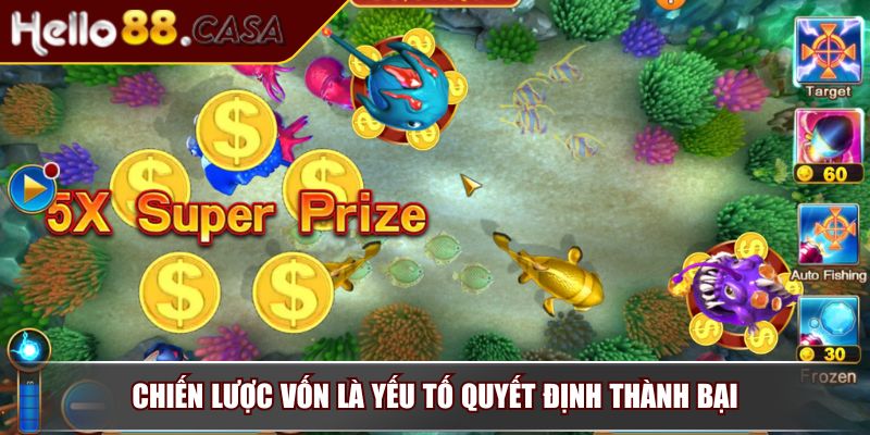 Bắn Cá Đổi Thưởng Club – Sân Chơi Giải Trí Trực Tuyến Hấp Dẫn 4 Chiến lược vốn là yếu tố quyết định thành bại